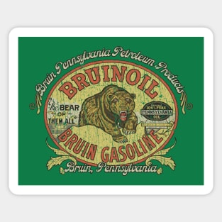 Bruin Pennsylvania Petroleum Products 1920 Sticker